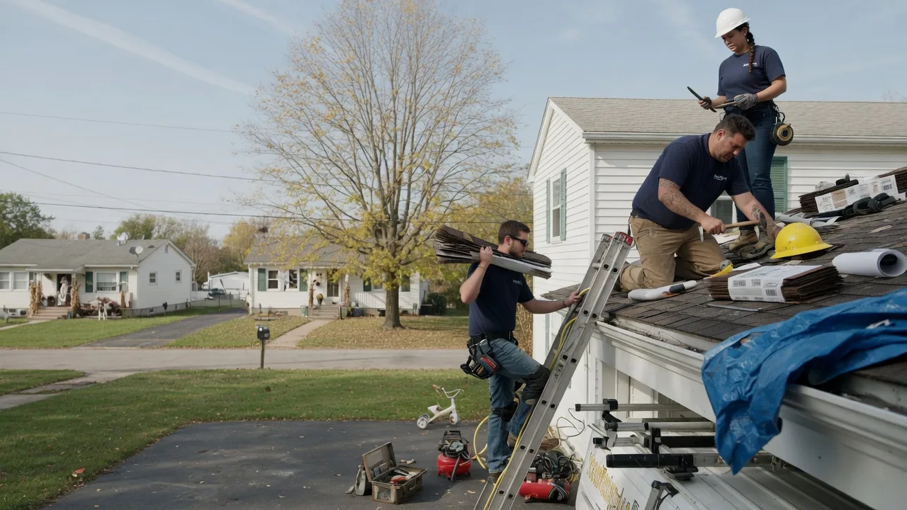 Local Roofing Contractors in Bellaire, OH near me
